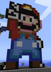 Minecraft Mario Minecraft Mario