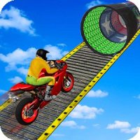  Racing Moto Bike Stunt : Impossible Track Game  Android