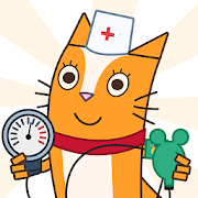 Скачать Домашние Коты: Детский Доктор игра Лечить Животных .apk