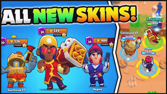  New Brawlers: Brawl Stars Skins  