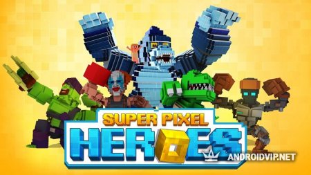    Super Pixel Heroes  Android