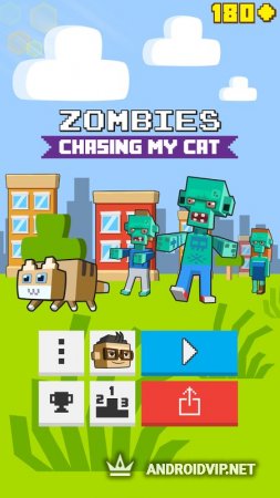 Zombies Chasing My Cat    