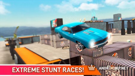  Car Stunt Races: Mega Ramps   