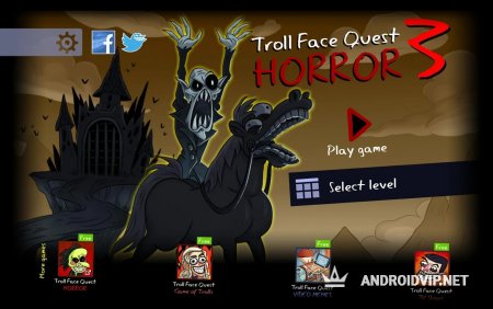  Troll Face Quest: Horror 3  Android