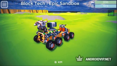   Block Tech : Epic Sandbox Car Craft Simulator GOLD -    
